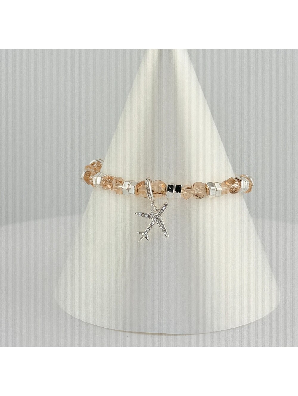 Bomb Party Single Stack Bracelet - on Silver Plating #180